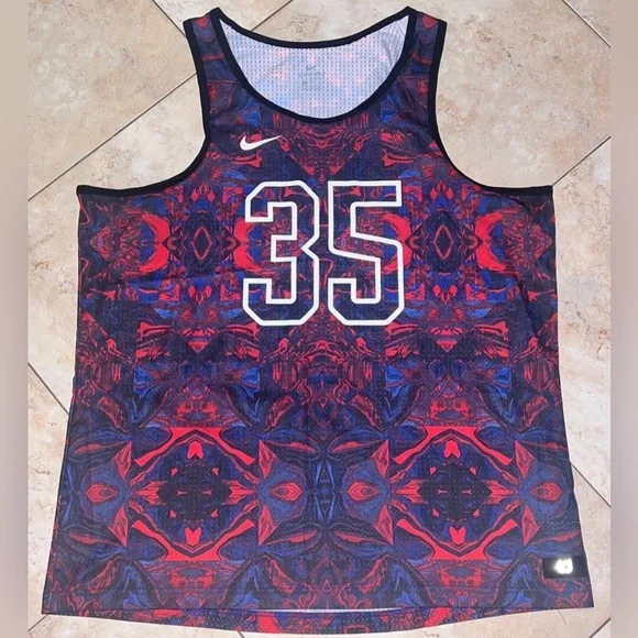 KEVIN DURANT NIKE  JERSEY メッシュTANK TOP NIKE - KEVIN DURANT NIKE JERSEY メッシュTANK TOP の通販 by
